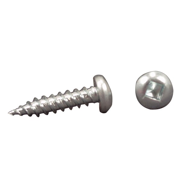 Ap Products #8 x 1-1/2 in Pan Machine Screw, Zinc Plated Steel 012-PSQ500 8 X 1-1/2 - main